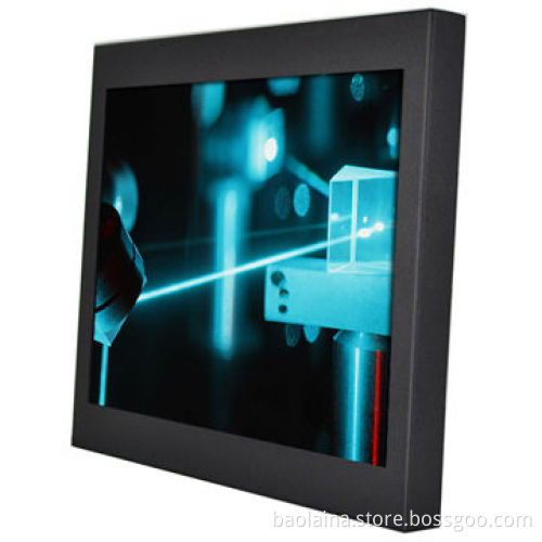 Interactive Touchscreen10-inch Resistive Touch LCD Monitor Rugged Metal Case with VGA/USB